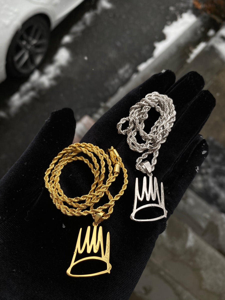 Born sinner crown necklace Clearance