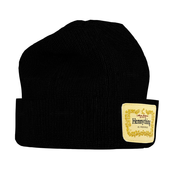 HENNYTHING IS POSSIBLE BEANIE (Black)