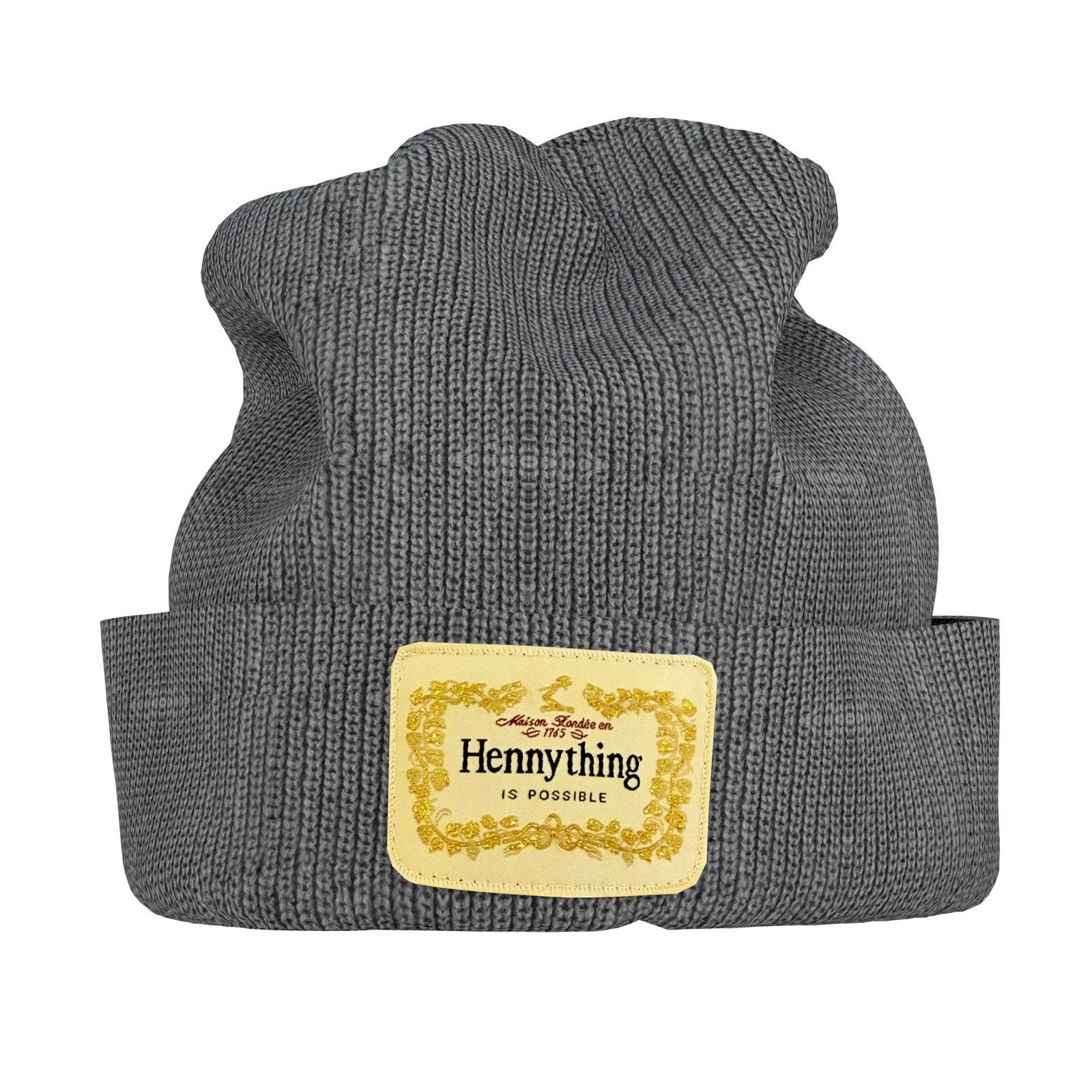 HENNYTHING IS POSSIBLE BEANIE (Grey)